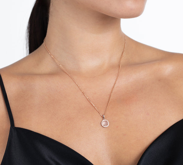 Rose Quartz Necklace – Forever Today by Jilco