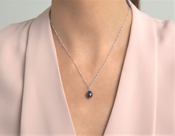 美品】CHIEKO+ rhythm pearl necklace シルバー - メルカリ