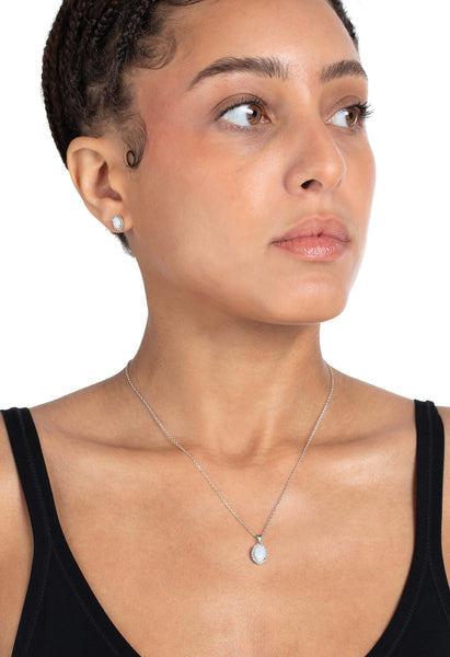 Opal Earrings & Necklace Set – Forever Today by Jilco