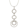 Circle 'n Circle Diamond Necklace