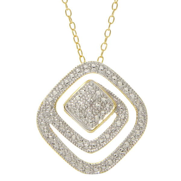 Diamond Geometric Necklace Forever Today by Jilco