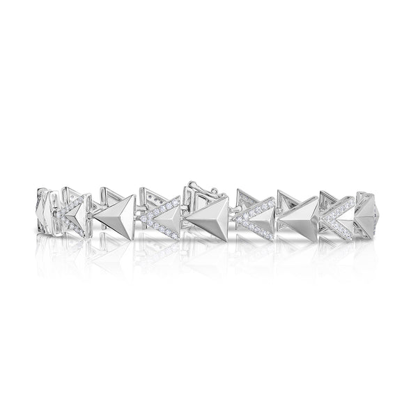 Diamond Triangle Bracelet