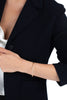 White Topaz Cuff Bracelet