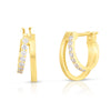 Double Huggie Earrings