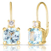 Blue Topaz Earrings