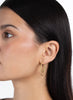 Twisted Rope Double Hoop Earrings