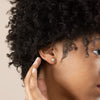 Diamond Starburst Heart Earrings