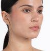 Diamond Starburst Heart Earrings