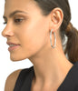 14k White Gold Hoop Earring Collection