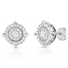 Cluster Diamond Earrings