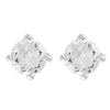 White Topaz Earrings