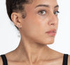 Scalloped Diamond Stud Earrings