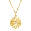 White Topaz Vermeil Necklace