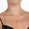 Blue Topaz Necklace