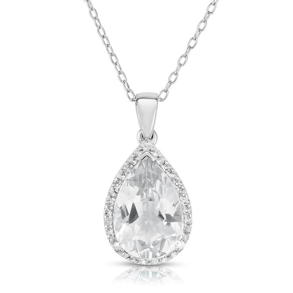 White Topaz Necklace