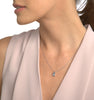 Classic Emerald-Cut Gemstone Necklace