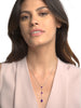 Lariat Gemstone Necklace