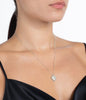 Diamond Starburst Heart Necklace