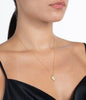 Diamond Starburst Heart Necklace