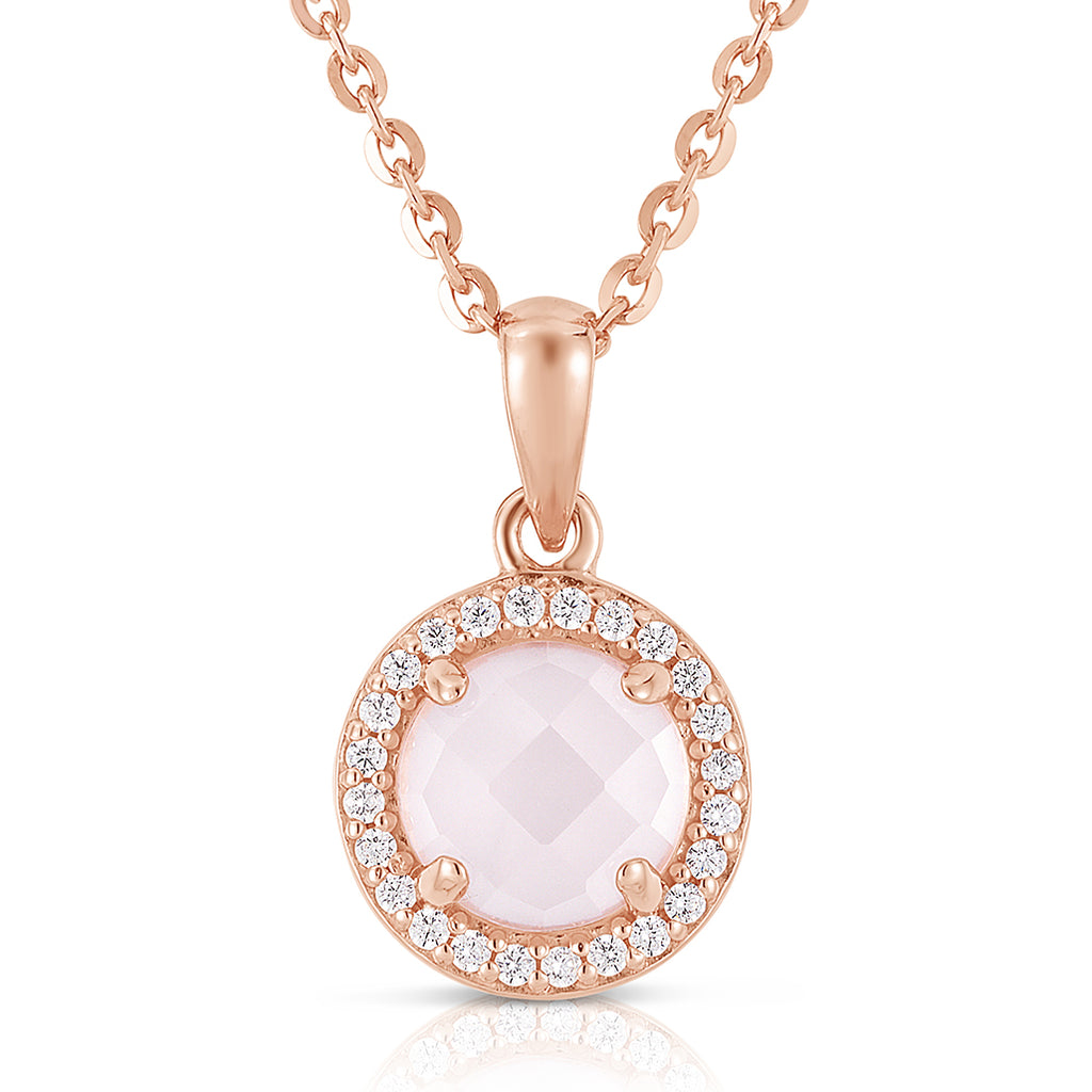 Rose Quartz Necklace – Forever Today by Jilco