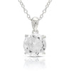 White Topaz Pendant