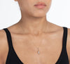 Diamond Leaf Necklace