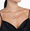 Blue Topaz Drop Pendant