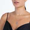 Diamond Flip Flop Necklace