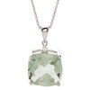 Green Amethyst Necklace