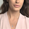 Sapphire & Diamond Necklace