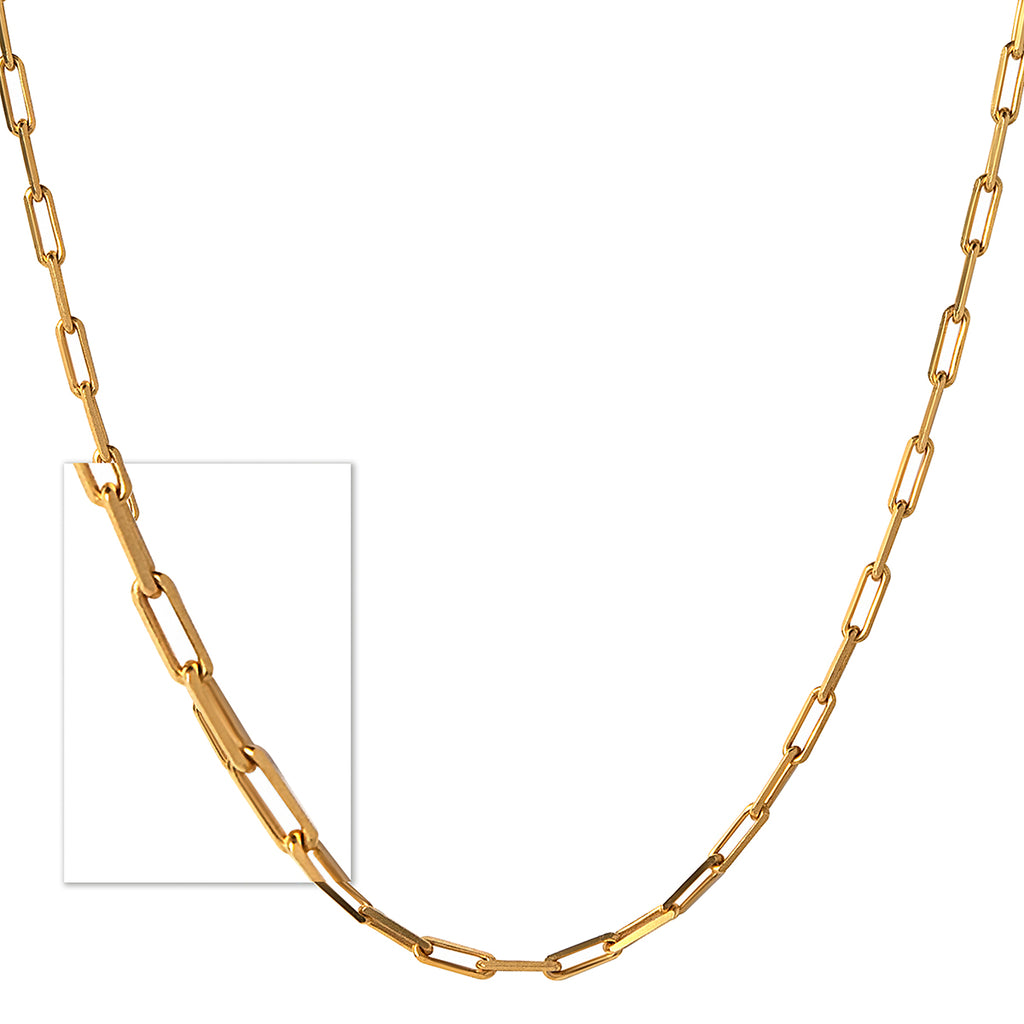 Classic Paperclip Link Chain