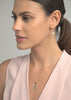 Diamond Earring and Necklace Set