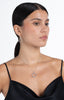 Blue Topaz Drop Earrings and Pendant Set