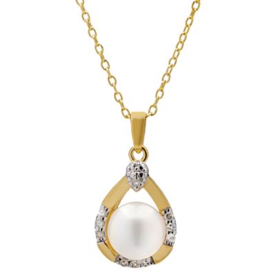 Pearl & Diamond Necklace - Final Sale