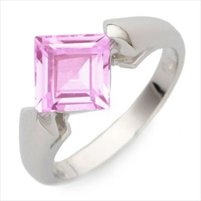 Pink Topaz Gemstone Ring - Final Sale