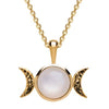 Triple Moon Necklace