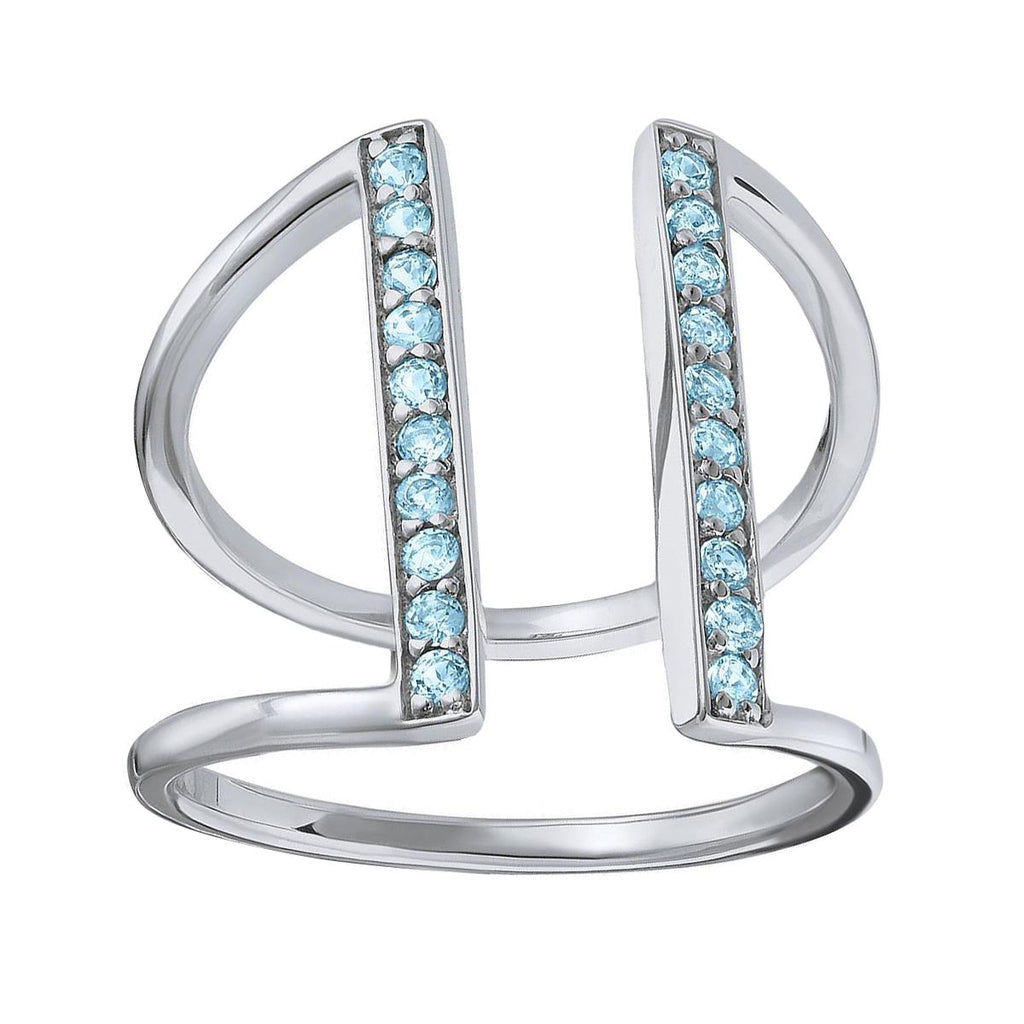 Contemporary Gemstone Ring