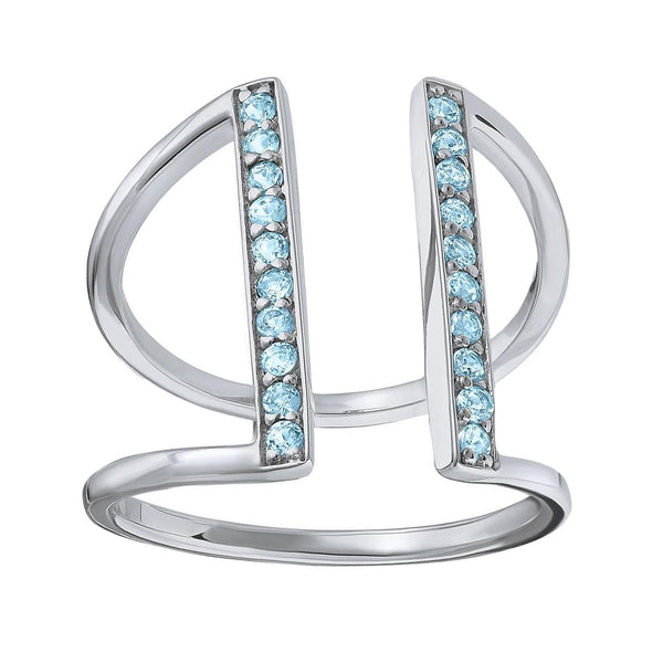 Contemporary Gemstone Ring