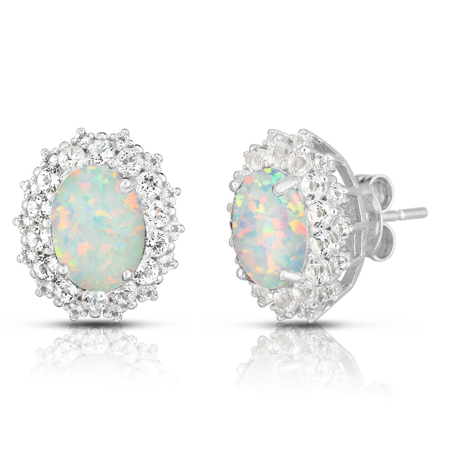Charming Polar Bear Stud Earrings - Winter and Christmas