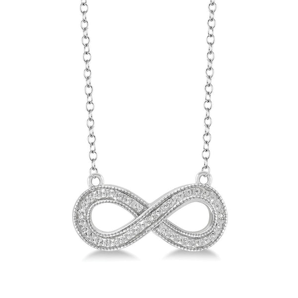 Diamond Infinity Necklace