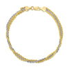 Triple Strand Gold Bracelet