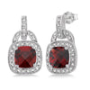 Majestic Gemstone & Diamond Earrings