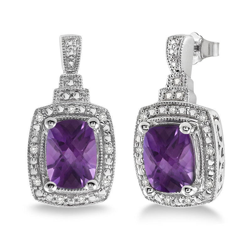 Jilco amethyst & diamond set Clearance