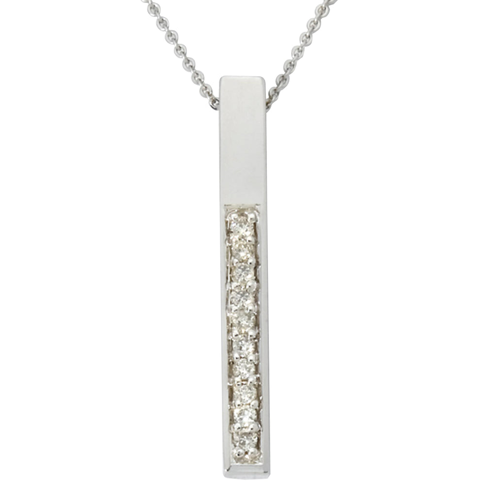 Diamond stick pendant Clearance