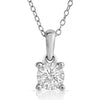 Miracle Set Diamond Solitaire Pendant Collection