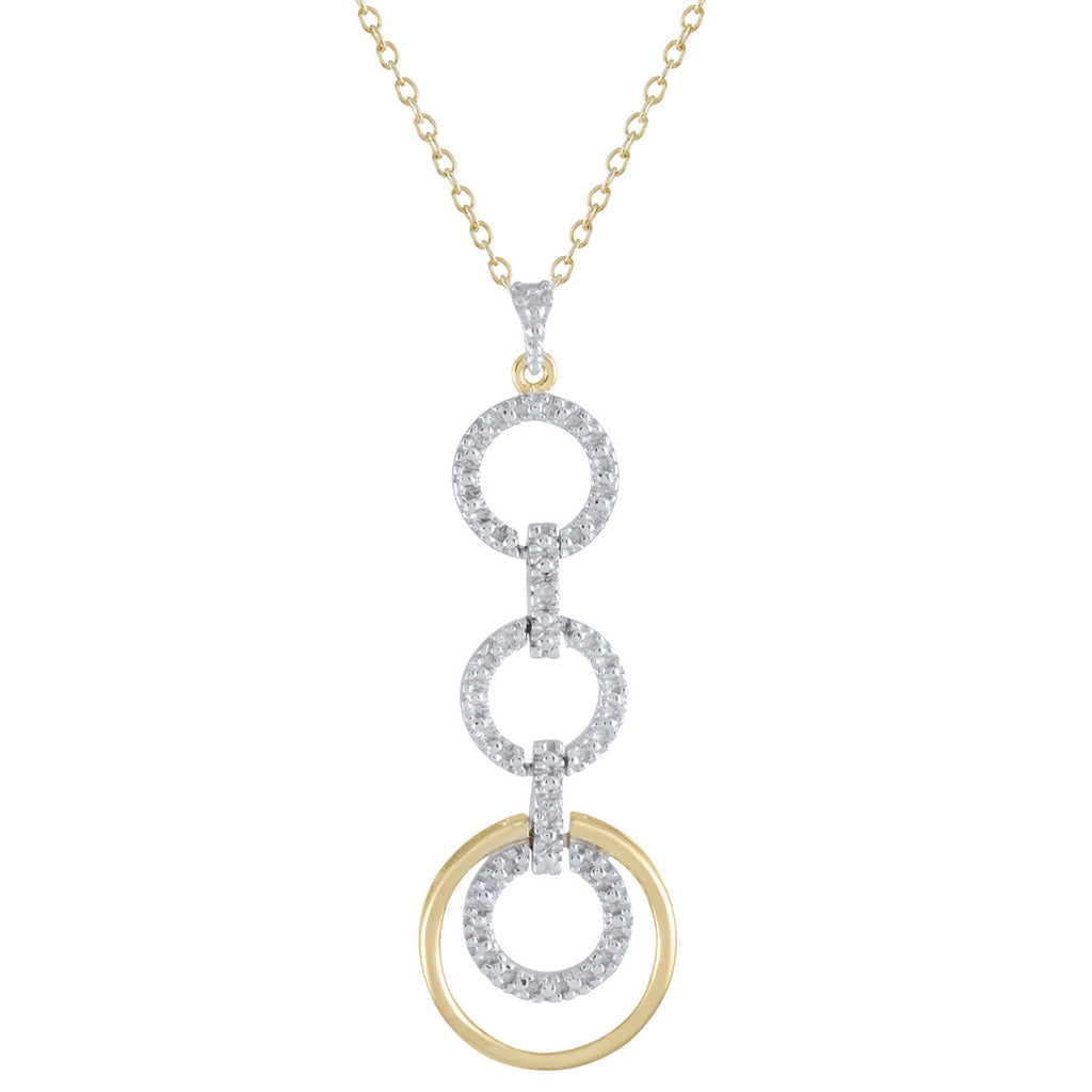 Circle 'n Circle Diamond Necklace – Forever Today by Jilco