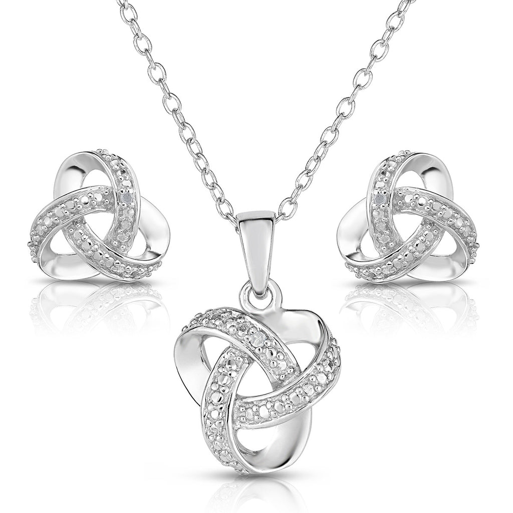 Diamond Love Knot Set – Forever Today by Jilco