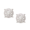 Cluster Diamond Earrings