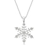 Diamond Snowflake Necklace