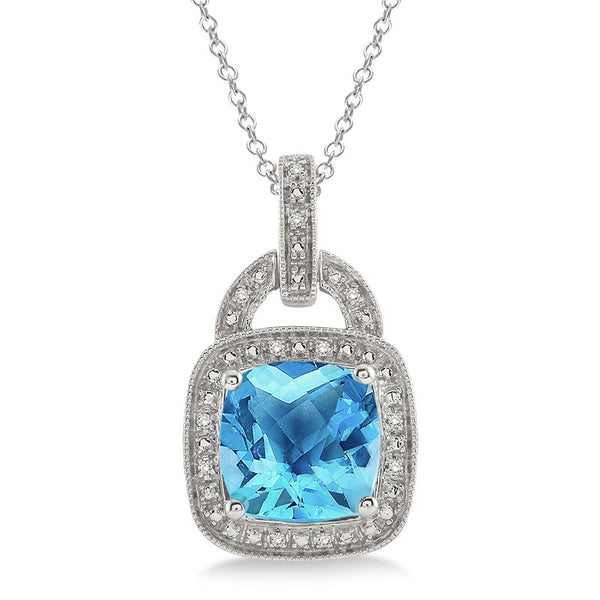 Majestic Gemstone & Diamond Necklace